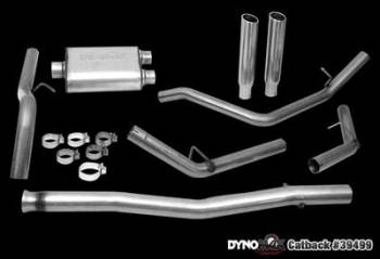 DynoMax Performance Exhaust - Dynomax Stainess Steel Cat Back Exhaust 09-11 GM Pickup 4.8/5.3L