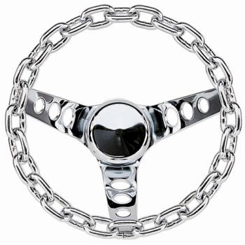 Grant Products - Grant Classic Chain Steering Wheel - 10" - Chrome