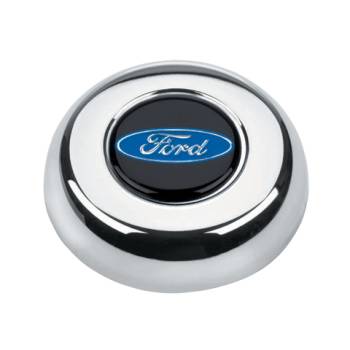 Grant Products - Grant Ford Oval Horn Button - Chrome