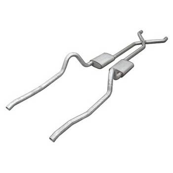 Pypes Performance Exhaust - Pypes Performance Exhaust 67-73 Chrysler A-Body 2.5" V8 Exhaust System w/ XPip