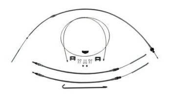 Right Stuff Detailing - Right Stuff Detailing Brake Cable Set w/ Hardwa re 68-69 Camaro