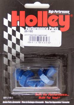 Holley Performance Products - Holley -6 Fitting for #12-920 Fuel Pump
