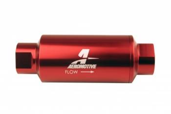 Aeromotive - Aeromotive #10-ORB Fuel Filter Inline 10 Mircon Red