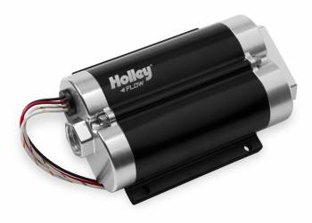 Holley - Holley 200 GPH Dominator In-Line Billet Fuel Pump (Dual Inlet)