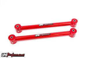 UMI Performance - UMI Performance 1982-2002 GM F-Body Tubular Non-Adjustable Lower Control Arms - Red
