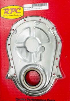 Racing Power - Racing Power Co-Packaged BBC Steel Timing Chain Cover Unplated