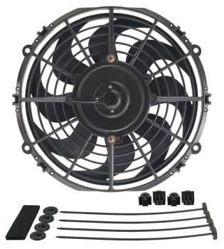 Derale Performance - Derale 10" Dyno-Cool Curved Blade Electric Fan