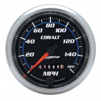 Auto Meter - Auto Meter 3-3/8" Cobalt Speedometer - 160 MPH w/LED Light