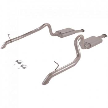 Flowmaster - Flowmaster Force II Cat-Back Dual Exhaust System - 1987-93 Ford Mustang, GT 5.0L