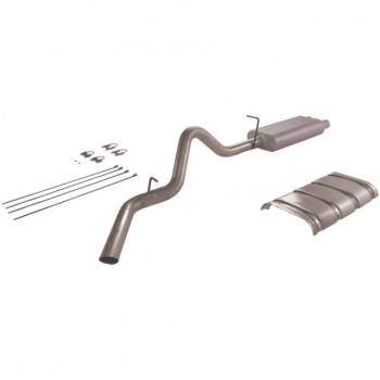 Flowmaster - Flowmaster American Thunder Single Exhaust System - 1996-99 Chevy/GMC Truck 2500/3500 5.7L/7.4L