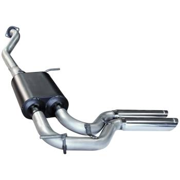 Flowmaster - Flowmaster American Thunder Muscle Truck Single Exhaust System - 1999-2006 Chevy/GMC 1500 4.8L/5.3L