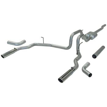 Flowmaster - Flowmaster American Thunder Single Exhaust System - 2004-08 Ford F-150/Lincoln Mark LT 4.6L/5.4L