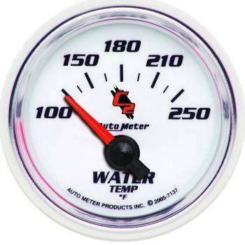 Auto Meter - Auto Meter C2 Electric Water Temperature Gauge - 2-1/16"