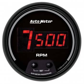 Auto Meter - Auto Meter Sport-Comp Digital In-Dash Tachometer - 3-3/8"