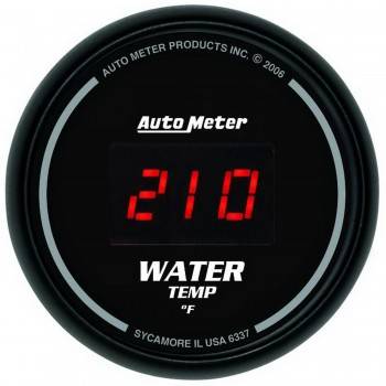 Auto Meter - Auto Meter Sport-Comp Digital Water Temperature Gauge - 2-1/16 in.