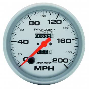 Auto Meter - Auto Meter Ultra-Lite In-Dash Mechanical Speedometer - 5 in.