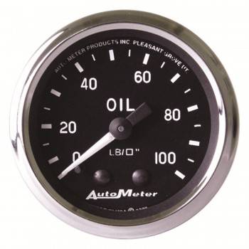 Auto Meter - Auto Meter Cobra Mechanical Oil Pressure Gauge - 2-1/16"
