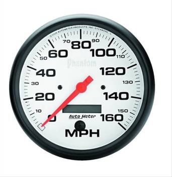 Auto Meter - Auto Meter Phantom In-Dash Electric Speedometer - 5 in.