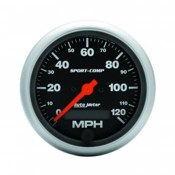 Auto Meter - Auto Meter Sport-Comp Electric Programmable Speedometer - 3-3/8 in.