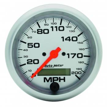 Auto Meter - Auto Meter Ultra-Lite 3-3/8" Programable Speedometer - 0-200 Mph