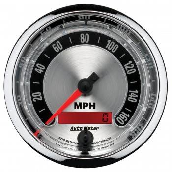 Auto Meter - Auto Meter American Muscle Speedometer - 3-3/8 in.