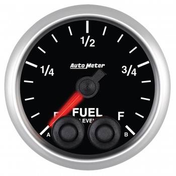 Auto Meter - Auto Meter Elite Series Programmable Fuel Level Gauge - 2-1/16 in.