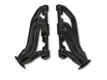 Flowtech - Flowtech Shorty Headers - 1982-93 Chevy/GMC S10/15 Engine Swap to 283/400 SB Chevy - 1.5" - 2.5" Collector - Black Paint