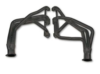Flowtech - Flowtech Long Tube Headers - 1972-93 Dodge/Plymouth 2WD & 4WD PIckup 1/2 & 3/4 Ton - 273/360 - 1.625" - 3" Collector - Black Paint
