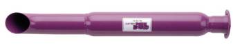 Flowtech - Flowtech Purple Hornies 3-Hole Turnout Header Muffler - 3" Inlet/Outlet