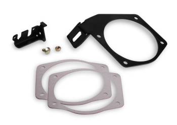 Holley EFI - Holley EFI Cable Bracket for 90 & 95mm Throttle Bodies - Factory/FAST Intakes - GM LS-Series