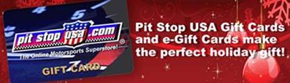 Pit Stop USA Gift Cards are the perfect gift
