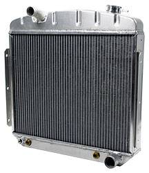 Allstar Performance - Allstar Performance Radiator 1957 Chevy 6 Cylinder w/ Trans Cooler