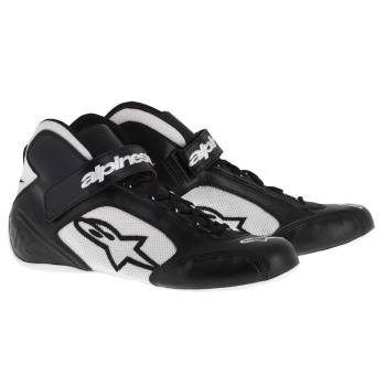 Alpinestars Tech 1-K Karting Shoe - Black/White/Black 2712013-121