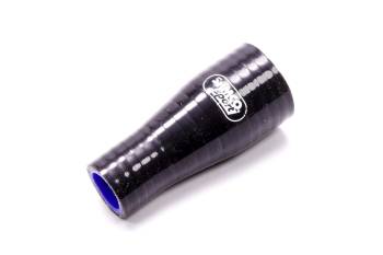 Samco Sport - Samco Sport Silicone Reducer  - 1-1/2" to 7/8" ID - 4" Long - 4.0 mm Thick Wall - Black