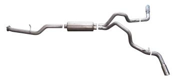 Gibson Performance Exhaust - Gibson Performance Dual Extreme Exhaust System Cat Back 3-1/2 and 3" Tailpipe 4" Tips - Stainless
