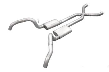 Pypes Performance Exhaust - Pypes Performance Exhaust Race Pro Exhaust System Header Back 3" Diameter 3" Tips - Stainless