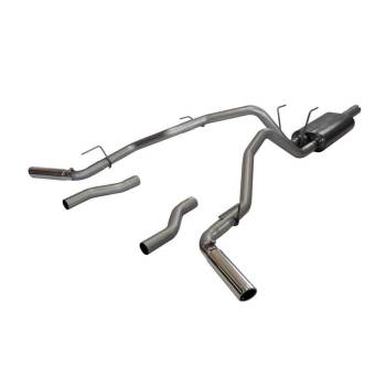 Flowmaster - Flowmaster American Thunder Exhaust System Cat Back 2-1/2" Tailpipe 3" Tips - Steel