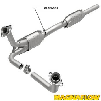 Magnaflow Performance Exhaust - Magnaflow Performance Exhaust Direct-Fit Catalytic Converter Replacement Stainless Natural - 5.0 L
