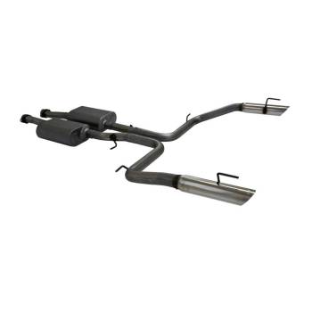 Flowmaster - Flowmaster American Thunder Exhaust System Cat Back 2-1/2" Tailpipe 3" Tips - Stainless