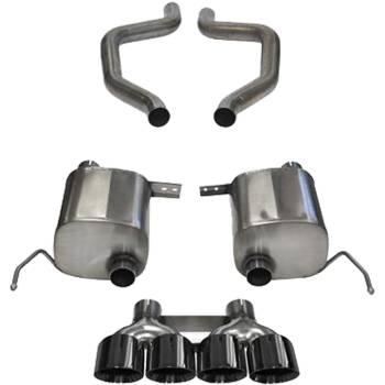 Corsa Performance - Corsa Performance Xtreme Exhaust System Axle Back 2-1/2" Diameter 4-1/2" Tips - Stainless - GM GenV LT-Series