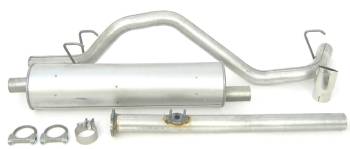 DynoMax Performance Exhaust - DynoMax Performance Exhaust Super Turbo Exhaust System Cat Back 2-1/4" Tailpipe Stainless - Toyota Midsize Truck 1996-2000