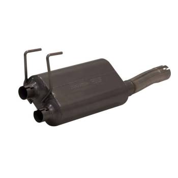 Flowmaster - Flowmaster 50 Series Muffler 3" Offset Inlet Dual 2-1/4" Outlets 18 x 9-3/4 x 4" Oval Body - Stainless