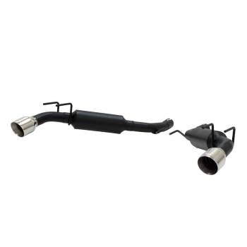 Flowmaster - Flowmaster Outlaw Exhaust System Axle Back 3" Tailpipe 4" Tips - Stainless - Chevy Camaro 2014-15