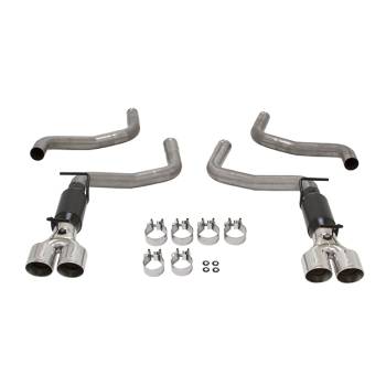 Flowmaster - Flowmaster Outlaw Exhaust System Cat Back 2-1/2" Tailpipe 3-1/2" Tips - Stainless