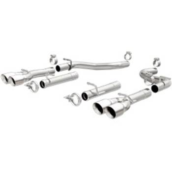 Magnaflow Performance Exhaust - Magnaflow Performance Exhaust Race Series Exhaust System Axle Back 2-1/2" Diameter 3-1/2" Tips - Stainless