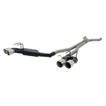 Flowmaster - Flowmaster American Thunder Exhaust System Cat Back 3" Tailpipe 4" Tips - Stainless