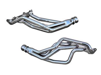 BBK Performance - BBK Performance Swap Long Tube Headers 1-3/4" Primary 3" Collector Stainless - Natural