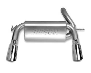 Gibson Performance Exhaust - Gibson Performance Dual Split Exhaust System Cat Back 2-1/2" Tailpipe 3-1/2" Tips - Stainless