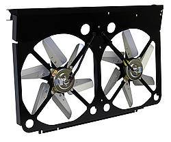 Perma-Cool - Perma-Cool Cool-Pack Electric Cooling Fan Dual 14" Fan Puller 5900 CFM - Paddle Blade - 34 x 19" Tall