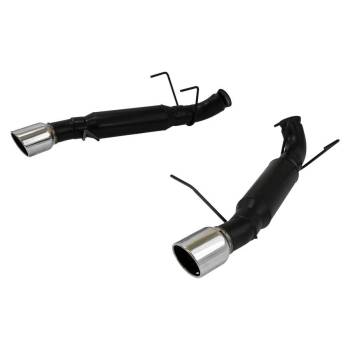 Flowmaster - Flowmaster Outlaw Exhaust System Axle Back 3" Tailpipe 4" Tips - Stainless - Ford Mustang 2013-14